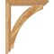 Ekena Millwork Thorton Slat Rough Sawn Bracket, Western Red Cedar, 4"W x 32"D x 40"H BKT04X32X40THR06RWR - alternate 3
